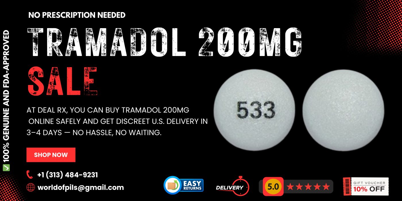 Buy Tramadol 200mg Online – Strong Pain Relief for Severe Pain 10 Tramadol 200mg