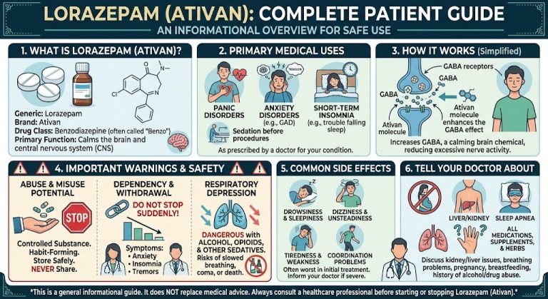 Lorazepam (Ativan): Complete Patient Guide