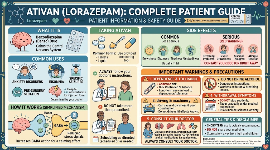 Ativan (Lorazepam): Complete Patient Guide